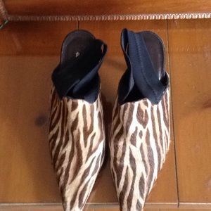 DONALD J PLINER Calf Hair Mules/ PumpsSz: 7